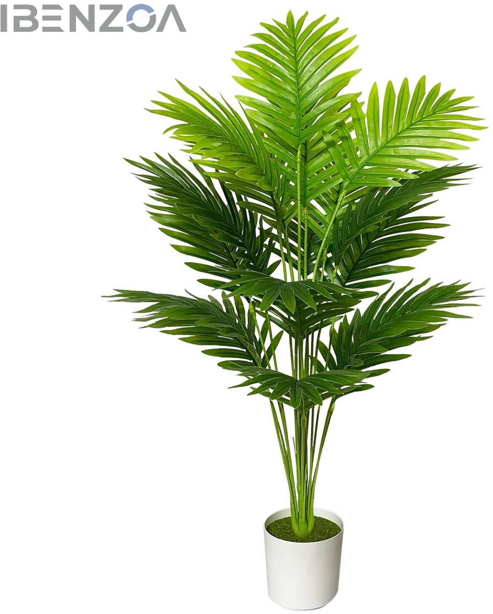 Ibenzoa Kunstplant - Palm - 80 cm - Groen - Kunststof