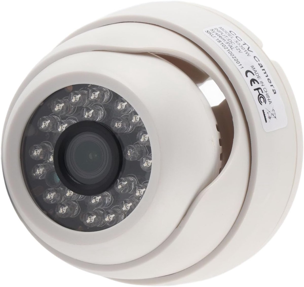 Beveiligingscamera Dome - Bewakingscamera HD - Buiten Binnen - 4-in-1 Systeem - 2MP Nachtzicht