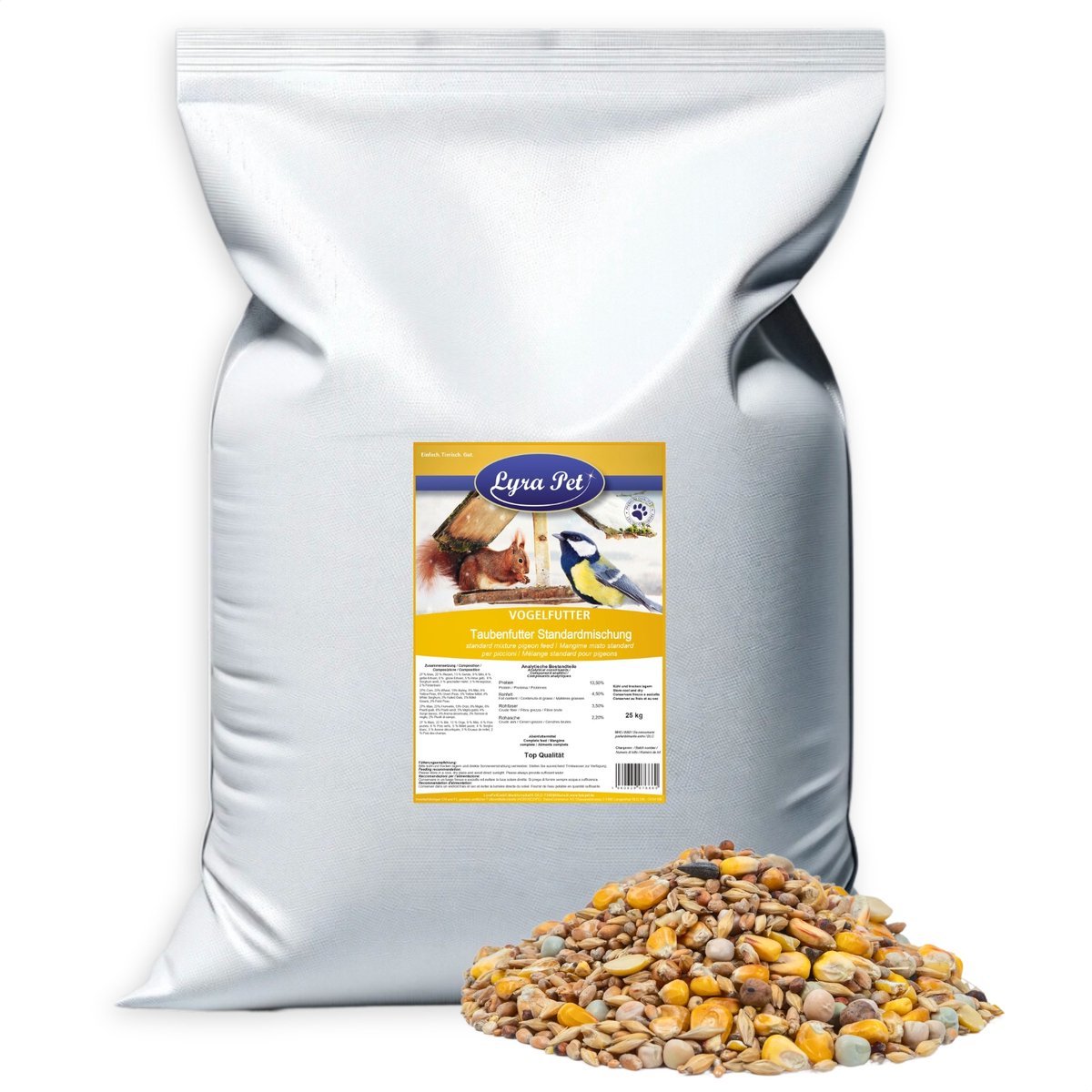 25 kg Lyra Pet® duivenvoer standaardmengeling
