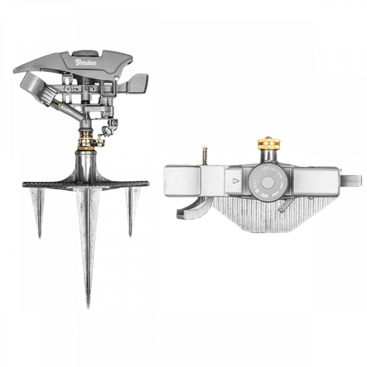 Bradas White Line - Pulsatiesproeier - TRITON XL - Metalen Constructie - Trigebaseerde Kolk