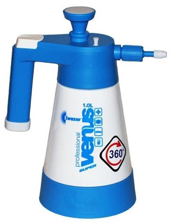Kwazar Blue Venus Super 360 Pro+ Handpomp sprayer - 1500ml van Kwazar — afbeelding 4