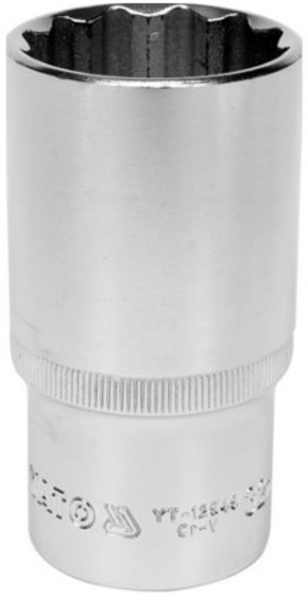 Yato - Dopsleuteldop - 12-kant - CrV Staal - 30mm - Lang