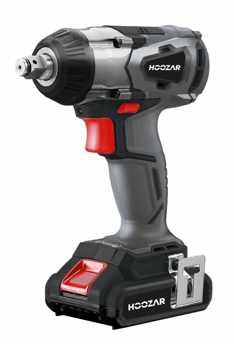 Hoozar IW10BL - Slagmoersleutel - 18V - 350 Nm - Borstelloos