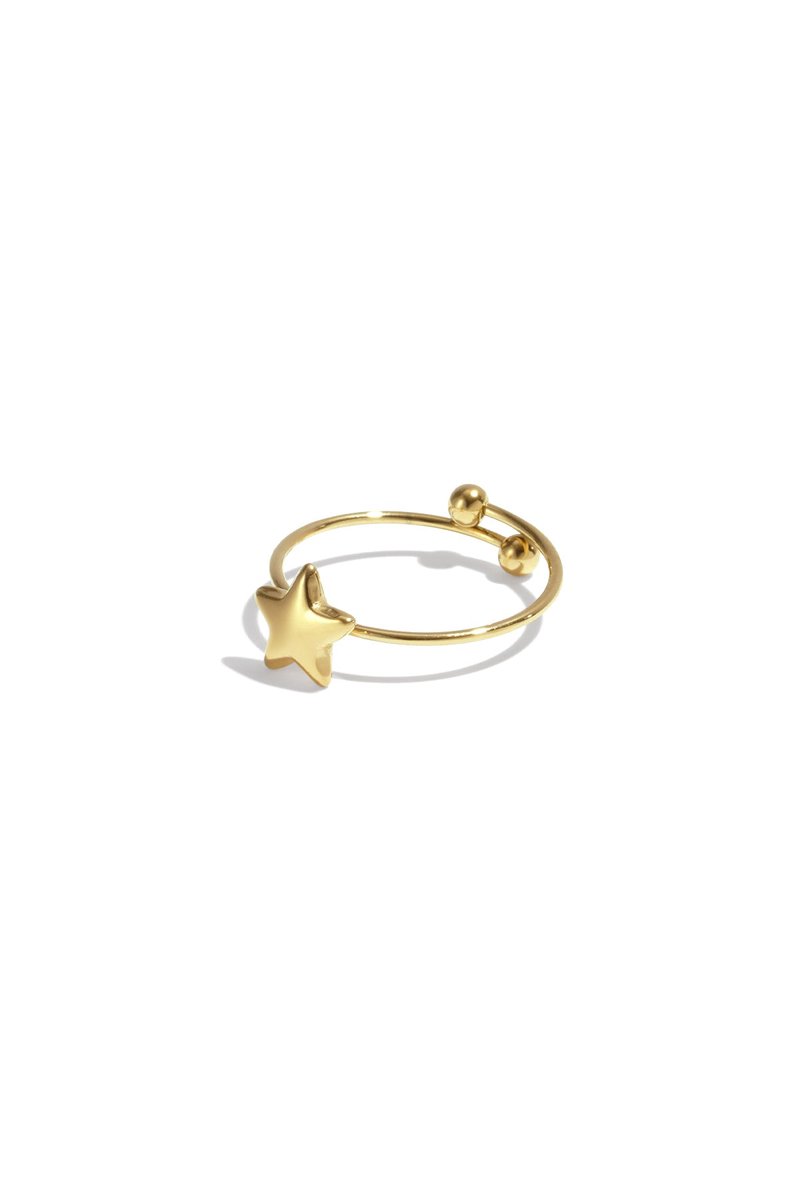 Little star ring - Goudkleur