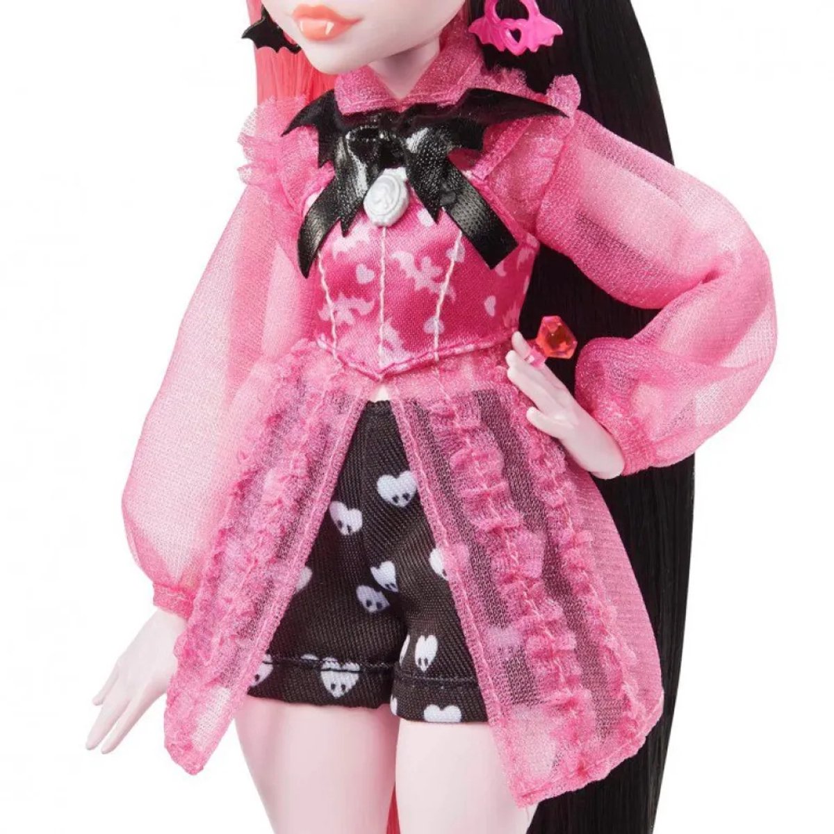 Monster High - Modepop - Draculaura pop met hartjes-tas — afbeelding 17