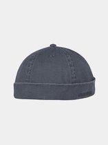 Docker - Gewassen katoenen dockersmuts - Marine blauw