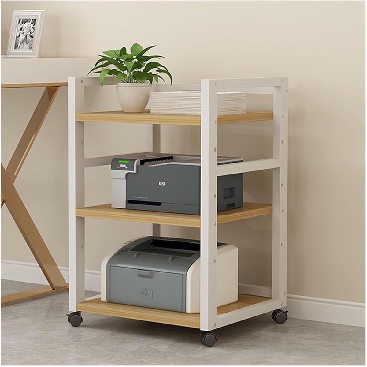 Audiorek - Mediastandaard - Media Opslag - Stevige Frame Structuur - 50x40x79cm