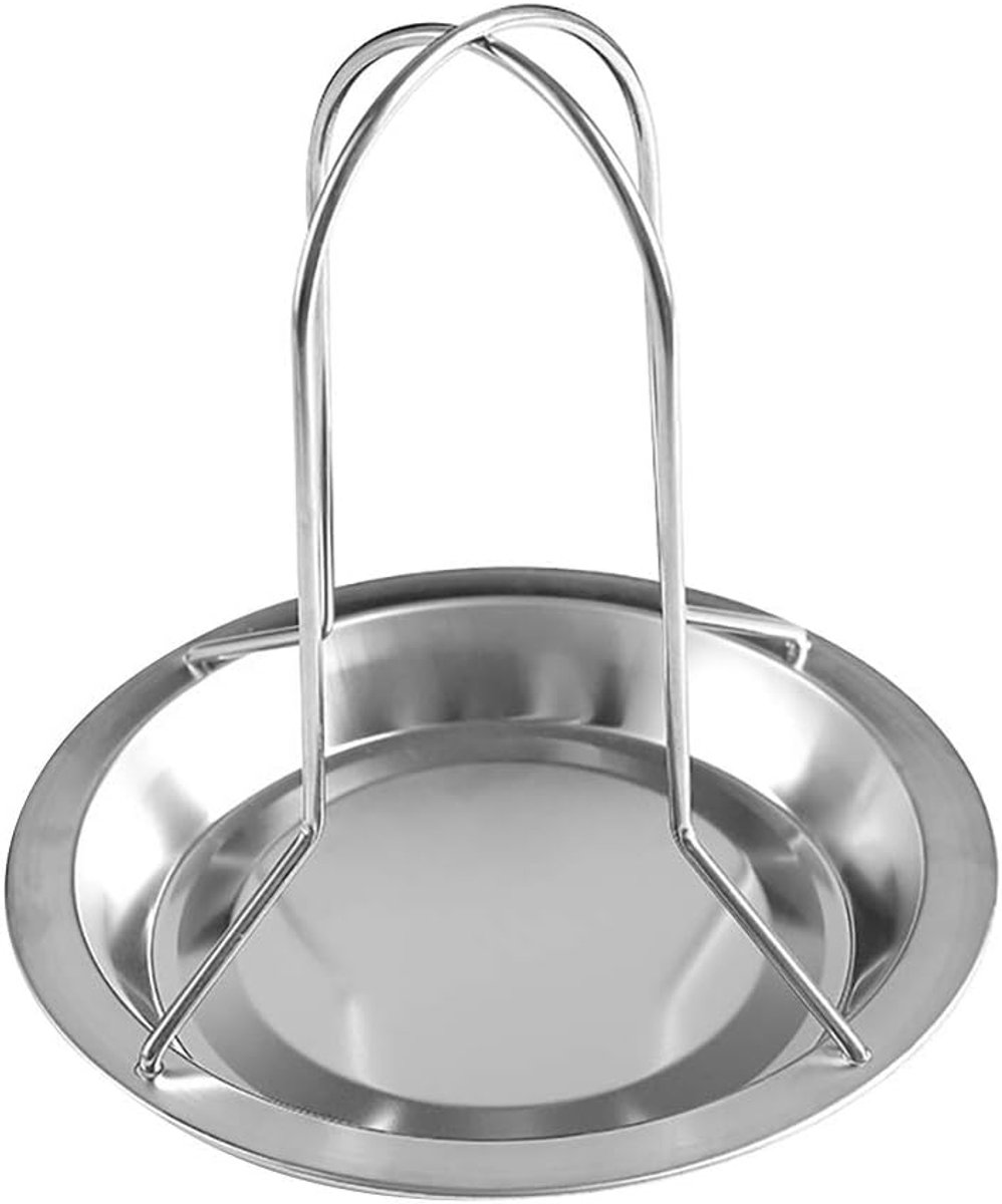 Barbecue Rek - Kiphouder Grill - Buiten Koken - Stabiele Constructie - 17.5 x 19 x 19 cm