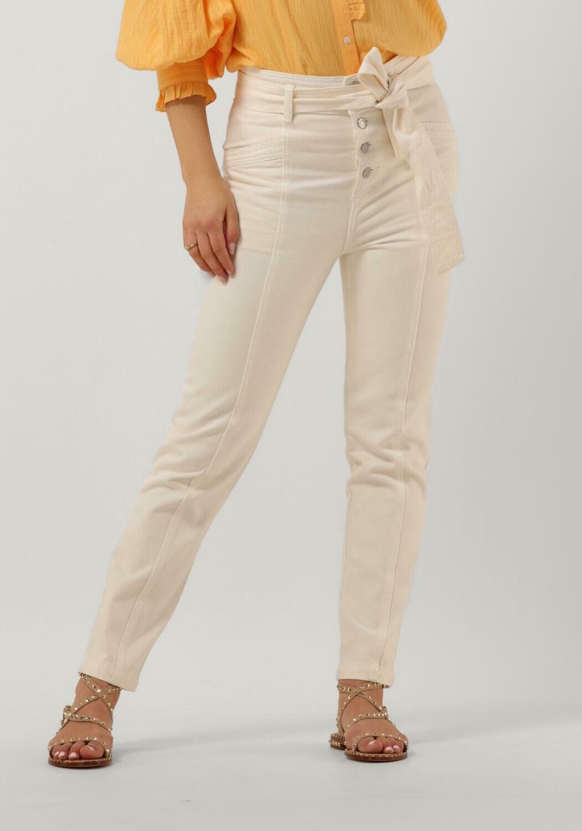 Circle Of Trust Bodi Colored Jeans Dames - Broek - Wit - Maat 29