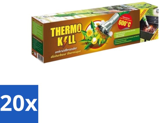 BSI – Thermo Kill Onkruidbrander – Elektrisch 2000 W – 600 °C - Bulkverpakking - 20 stuks