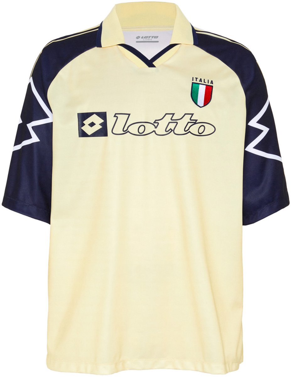 Lotto heren shirt 1325013 Sportshirt Training Loose Fit Geel