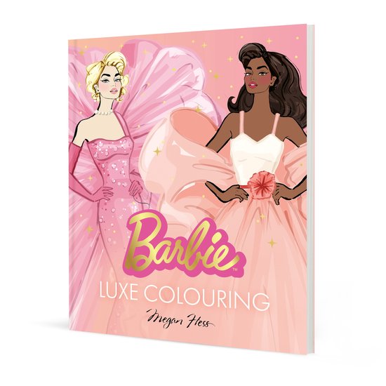 Barbie- Barbie: Luxe Colouring - cover