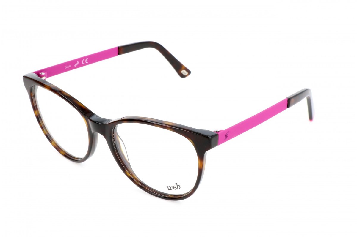 Web WE5217 Dark havana 51/16/140 WOMAN Brilmonturen