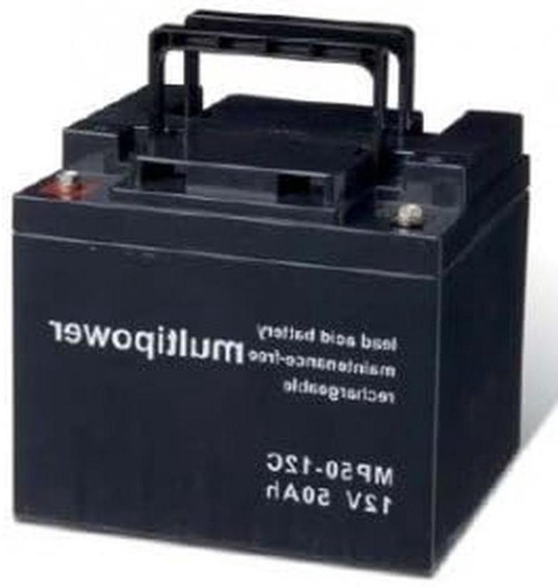 Loodaccu - 50Ah Batterij - Cyclisch Gebruik - Hoge Ontlaadstroom - 198x166x171 mm