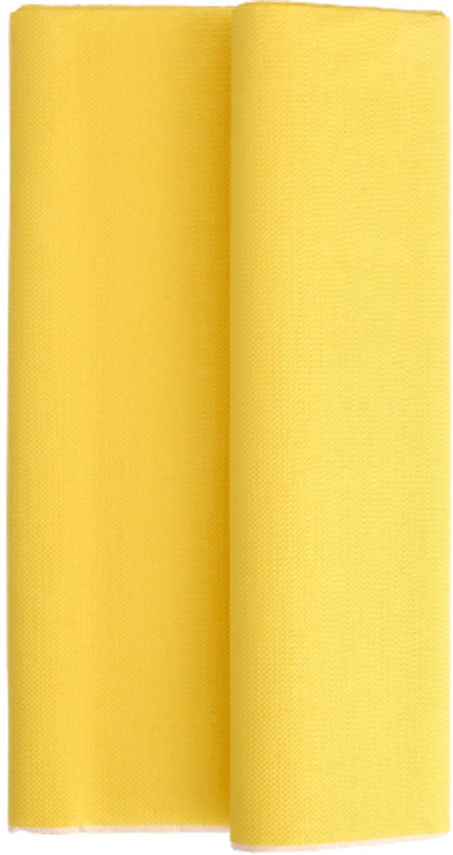 10x Tafelkleed Tissue ROYAL Collection 120 cm x 180 cm geel