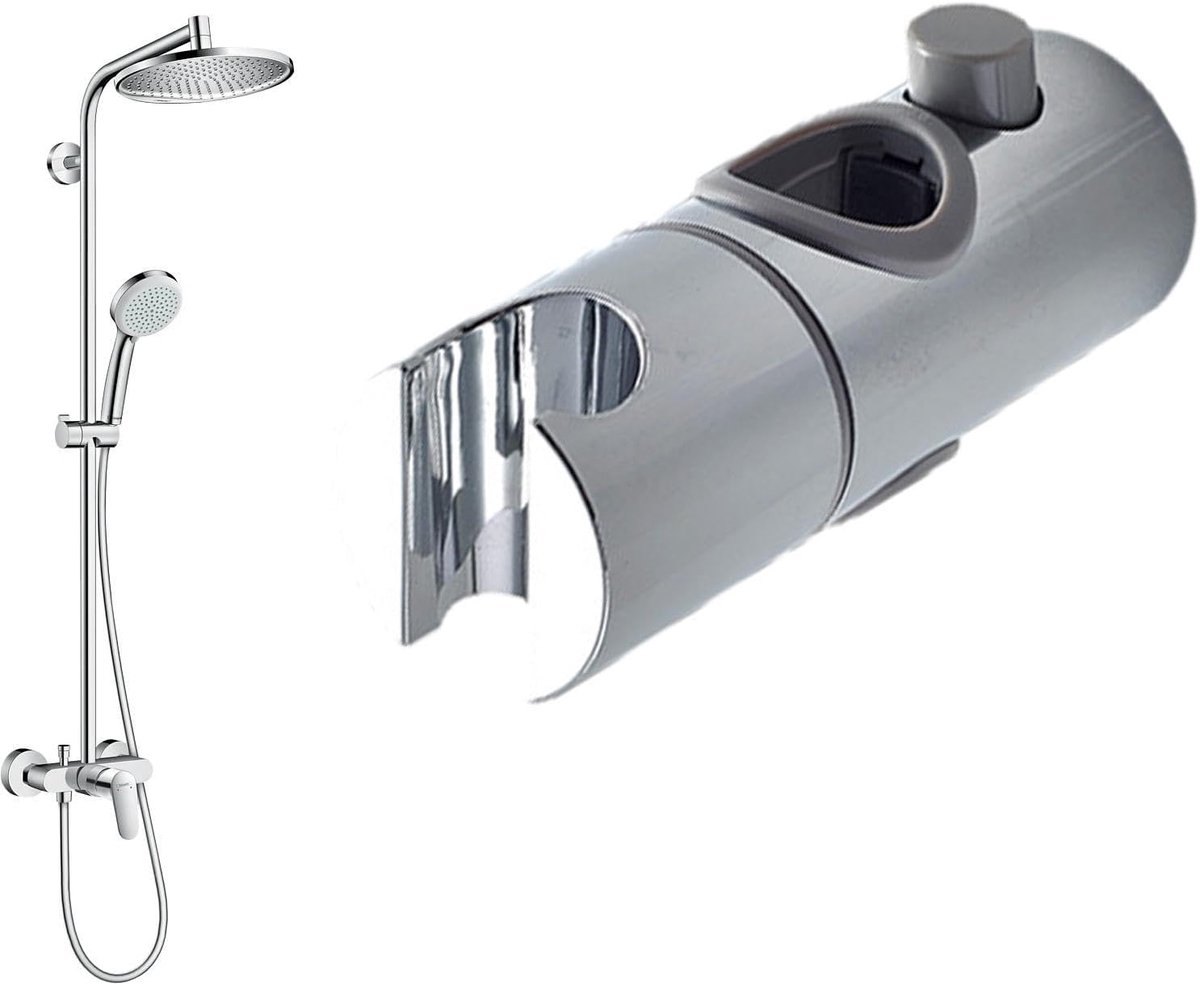 Douchehouder Verstelbaar - Handdouchehouder Schuifbaar - Douche Comfort - 360 Graden Draai