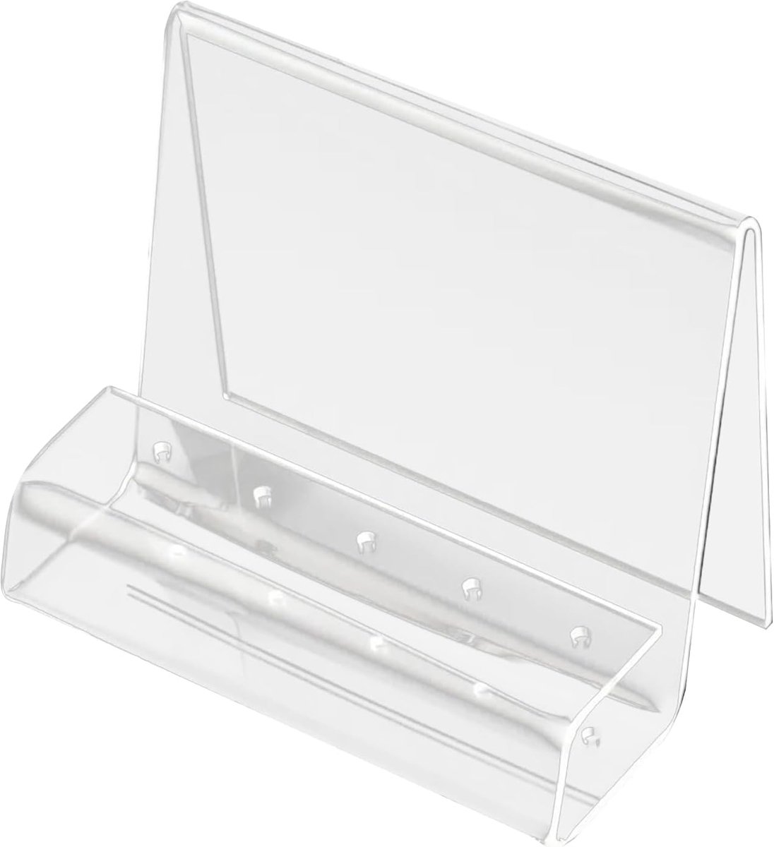 Tangenhouder Acryl - Tang Organizer - Werkplek Opbergen - Modern Design - 13 cm - Transparant