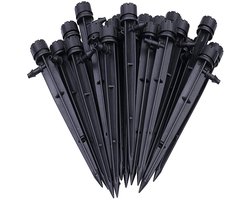 REWYTAZ-40 stuks Waterdruppelaar en tuinirrigatiesysteem - waterdruppelaar - 13CM en 360 graden slangen