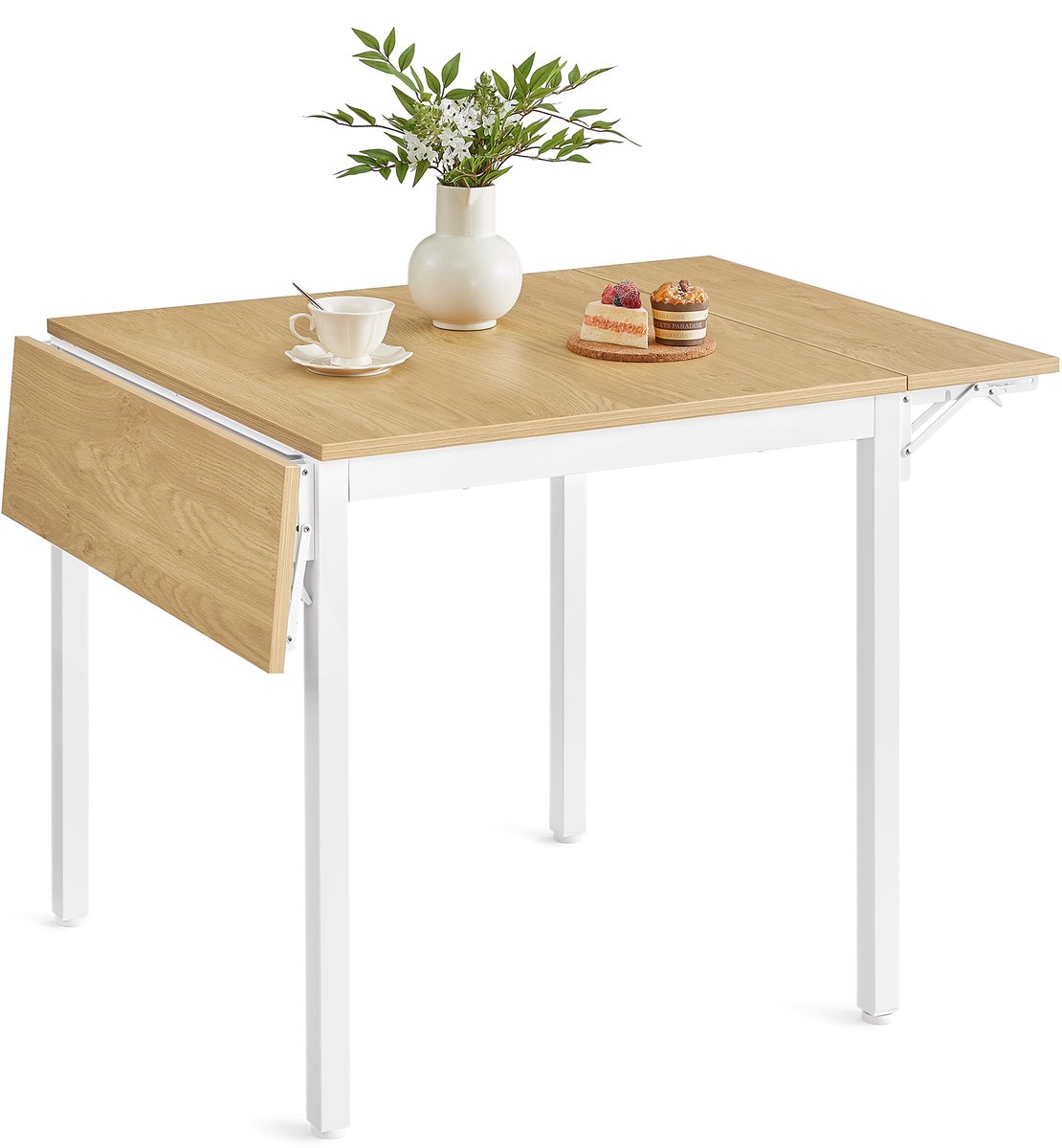 VASAGLE - Eettafel - Voor 2-4 Personen - Ideaal voor Kleine Ruimtes