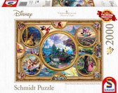 Schmidt - Legpuzzel - Disney, Dreams Collection - Thomas Kinkade Studios - 2000 stukjes - Volwassenen - vanaf 14 jaar