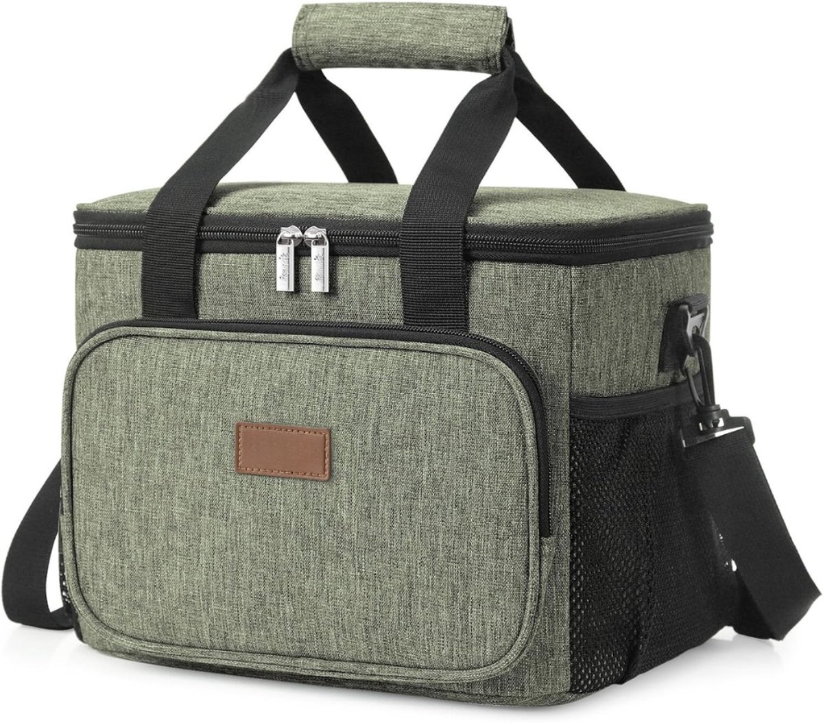 Picknicktas - Picknickmand - Lunchtas - Lunch Bag - Koeltas - Koelrugtas - Koelrugzak - Cooler Bag - Thermotas - 15L - Donkergroen - van Imperatoris