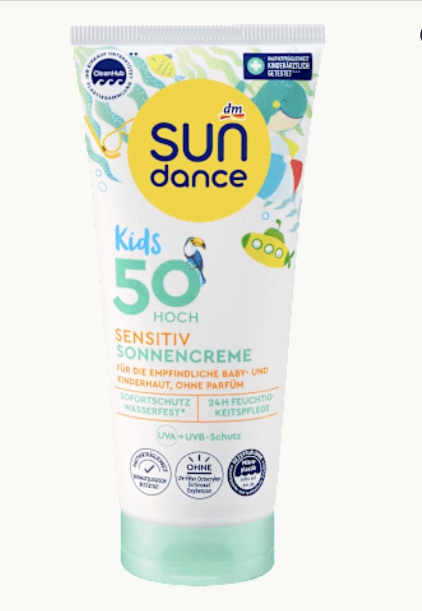 SUNDANCE Zonnebrand Kids sensitiv LSF 50,100 ml