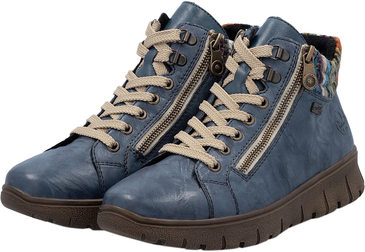 Odeon hoge leren sneakers
