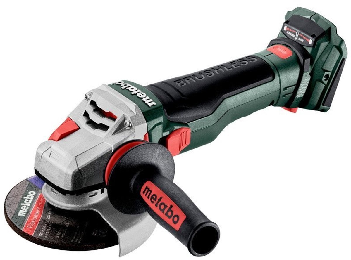 Metabo WB 18 LTX BL 15-125 Quick - Draadloze Haakse Slijper - 18V - 125mm - Borstelloze Motor