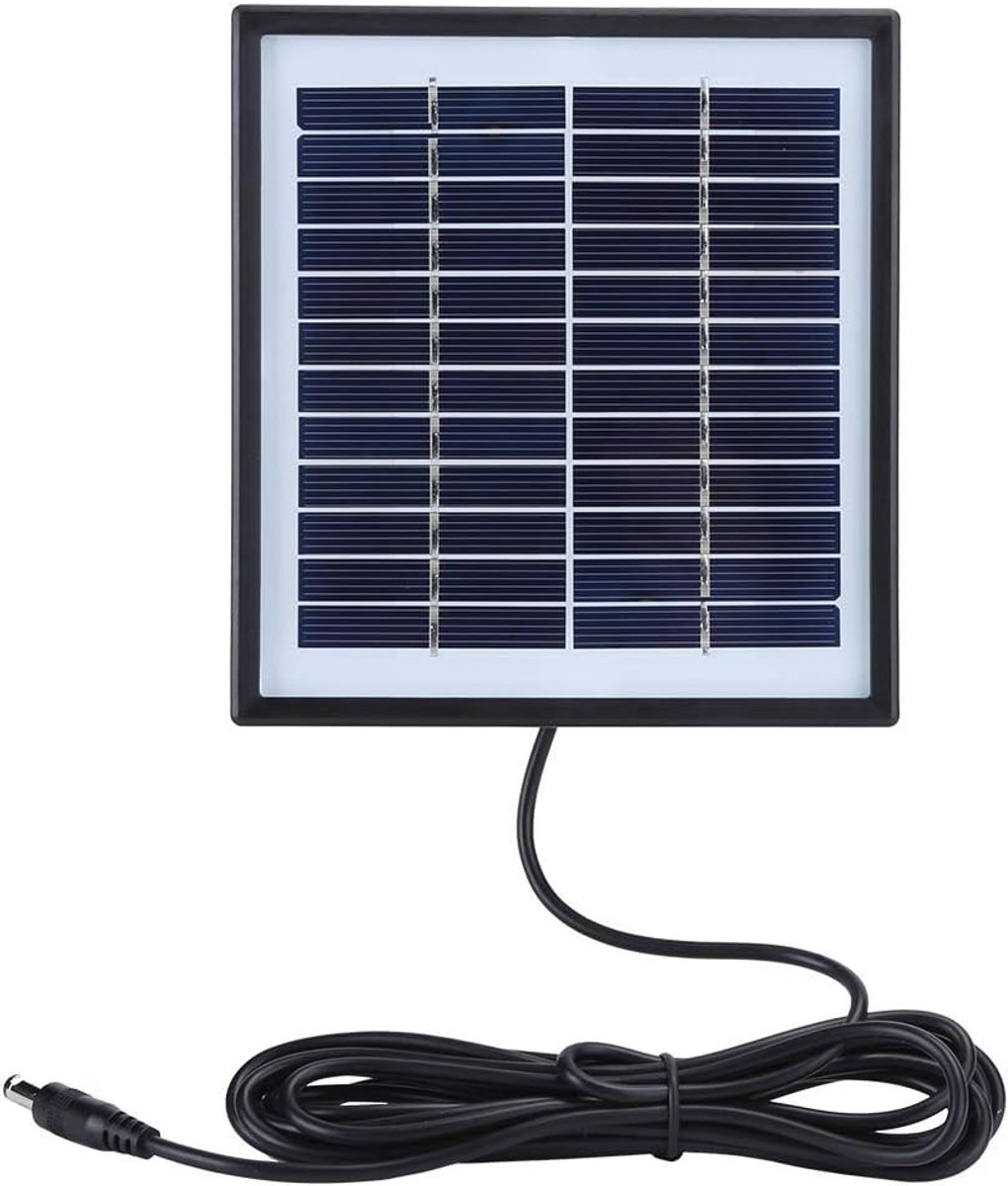 Zonnepaneel - Draagbare Charger - Kamperen Buiten - Hoge Efficiëntie - 142x130mm