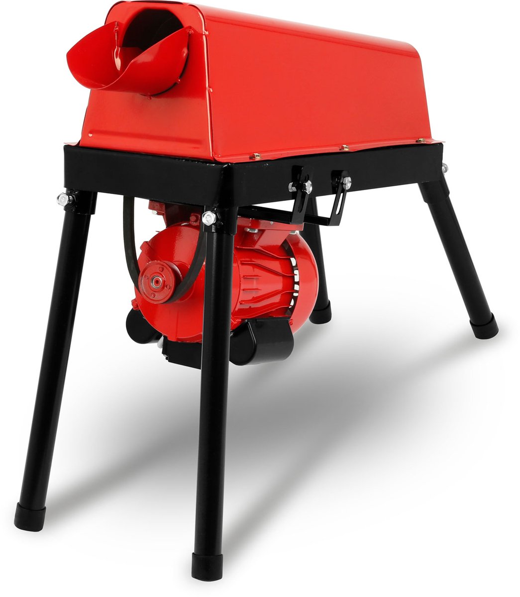 EBERTH maïskorrelmachine, maïskorrelmachine met een elektromotor van 550 W, capaciteit 180 kg/u, elektrische maïskorrelmachine, met onderstel, automatisch, snel, elektrische maïskolfontkorreler