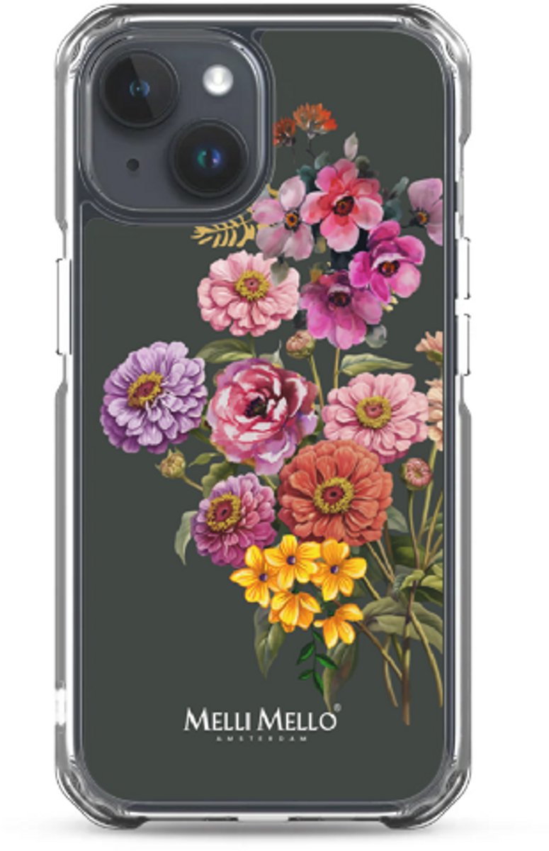 Melli Mello Telefoonhoesje Velvet Bloom (Soft case) - Apple iPhone 15