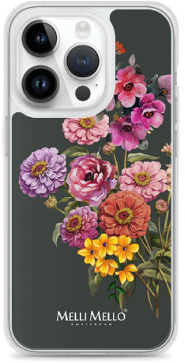 Melli Mello Telefoonhoesje Velvet Bloom (Soft case) - Apple iPhone 14 Pro