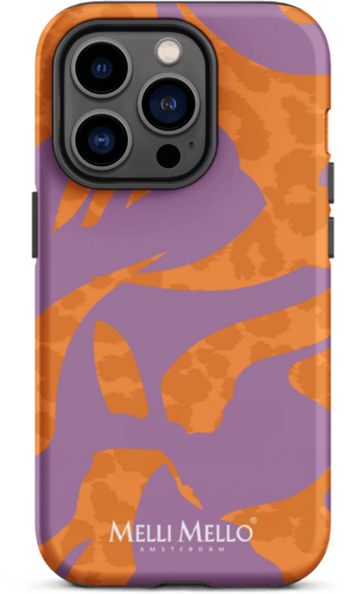 Melli Mello Telefoonhoesje Tangerine Twist (Tough Case) - Apple iPhone 14 Pro