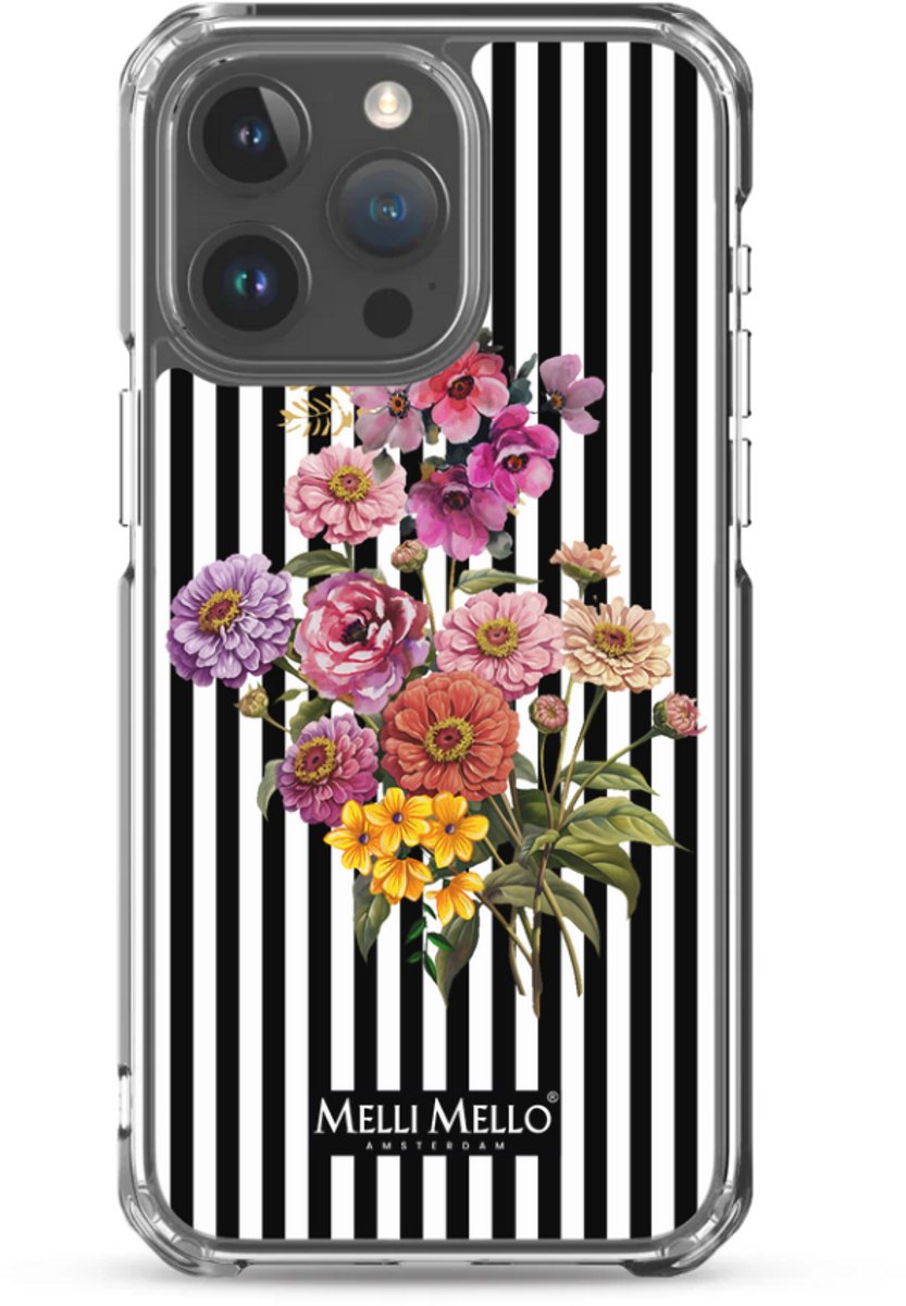 Melli Mello Telefoonhoesje Striped Grace (Soft case) - Apple iPhone 15 Pro Max