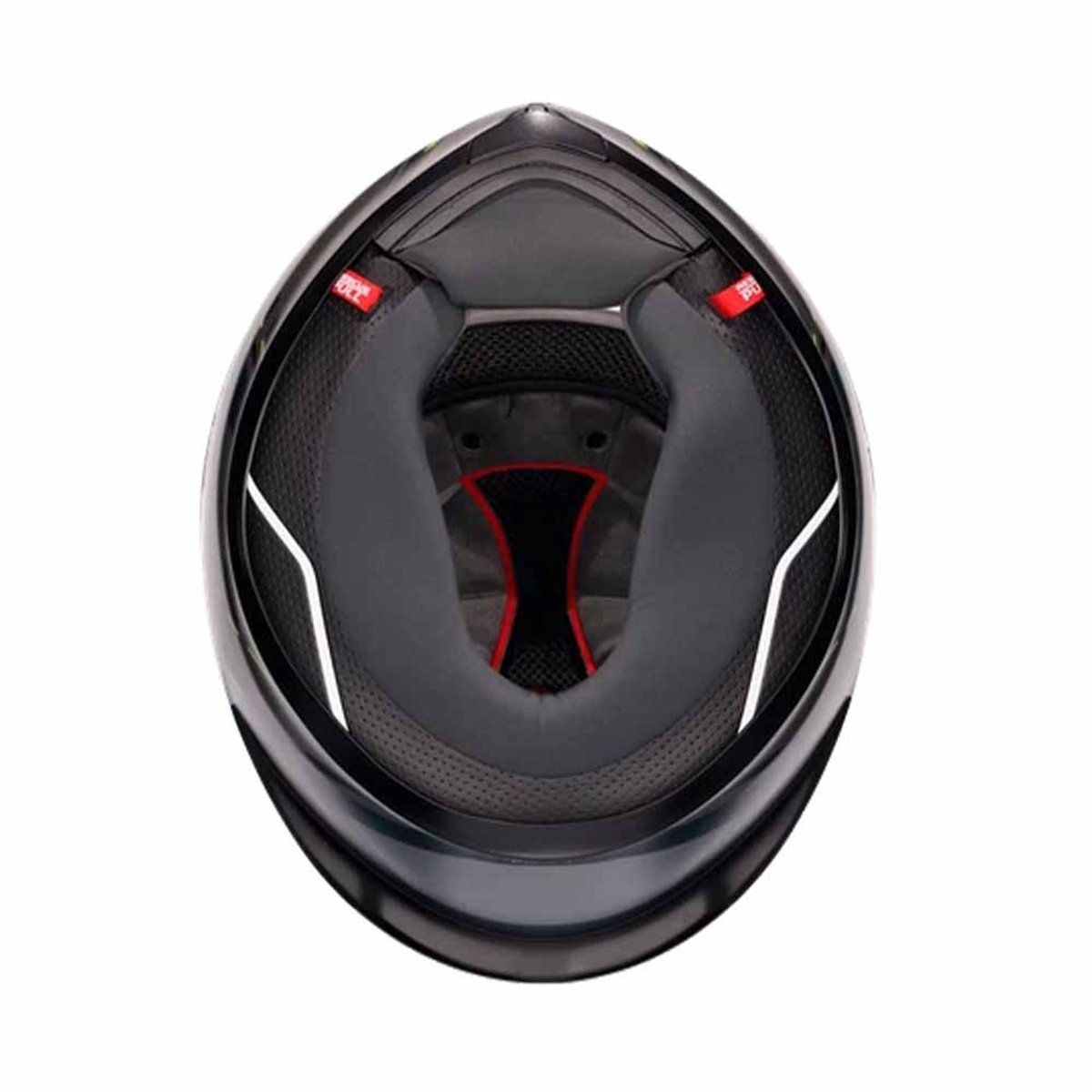 AGV K6 S E2206 Mplk Enhance Matt Grijs Geel Fluo Integraalhelm - Helm – foto 5