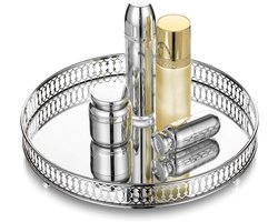 Cosmetische Spiegel Tray voor Make-up en Sieraden: Decoratieve Kaarsenhouder voor Bruiloft, Feest en Slaapkamer Decoratie