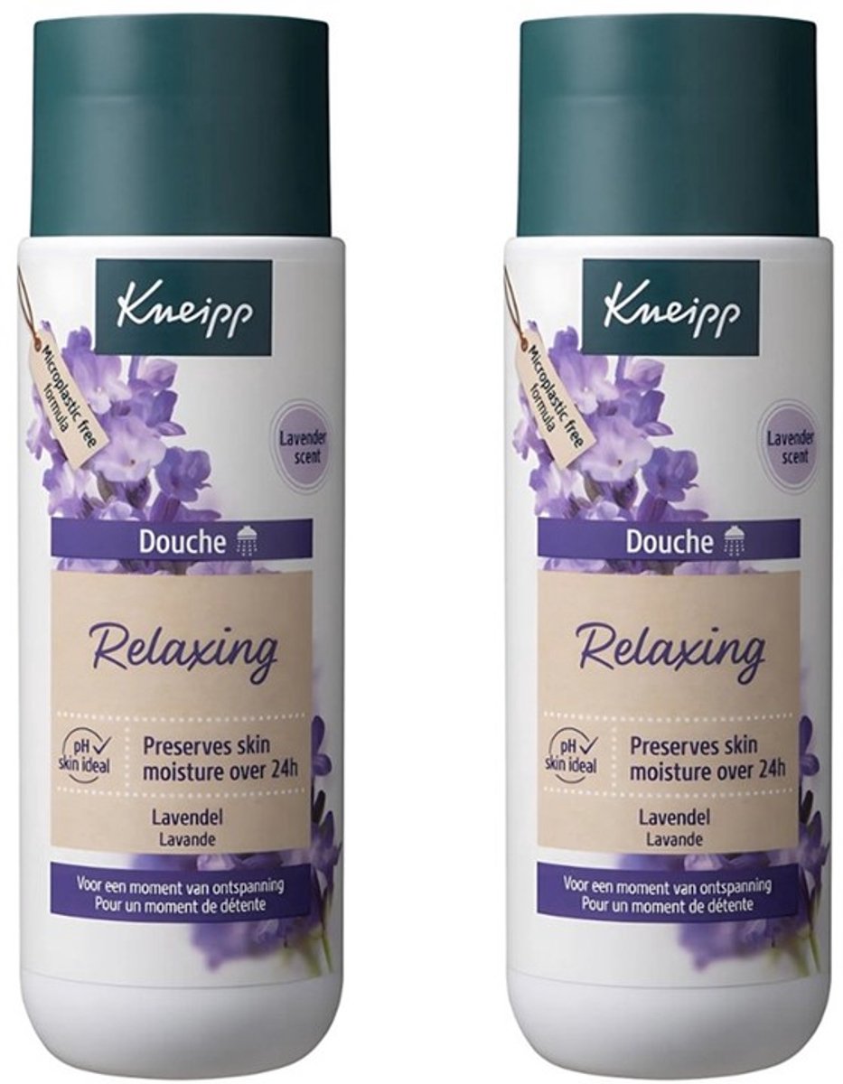 Kneipp Douchegel - Relaxing Lavendel - 2 x 200 ml Voordeelverpakking