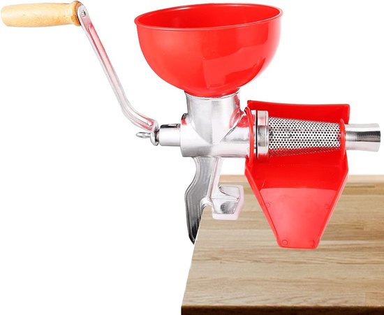 Professionele Tomatensqueezer met Fruitzeef, Ergonomische Handgreep voor Groenten, Fruit en Saus van Merkloos — afbeelding 5