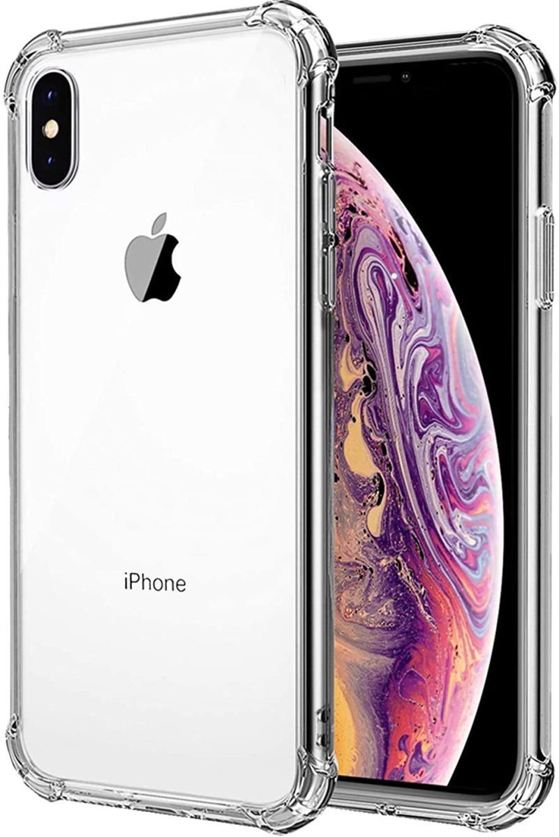 Rugged Transparante TPU Back Cover Hoesje geschikt voor iPhone XR