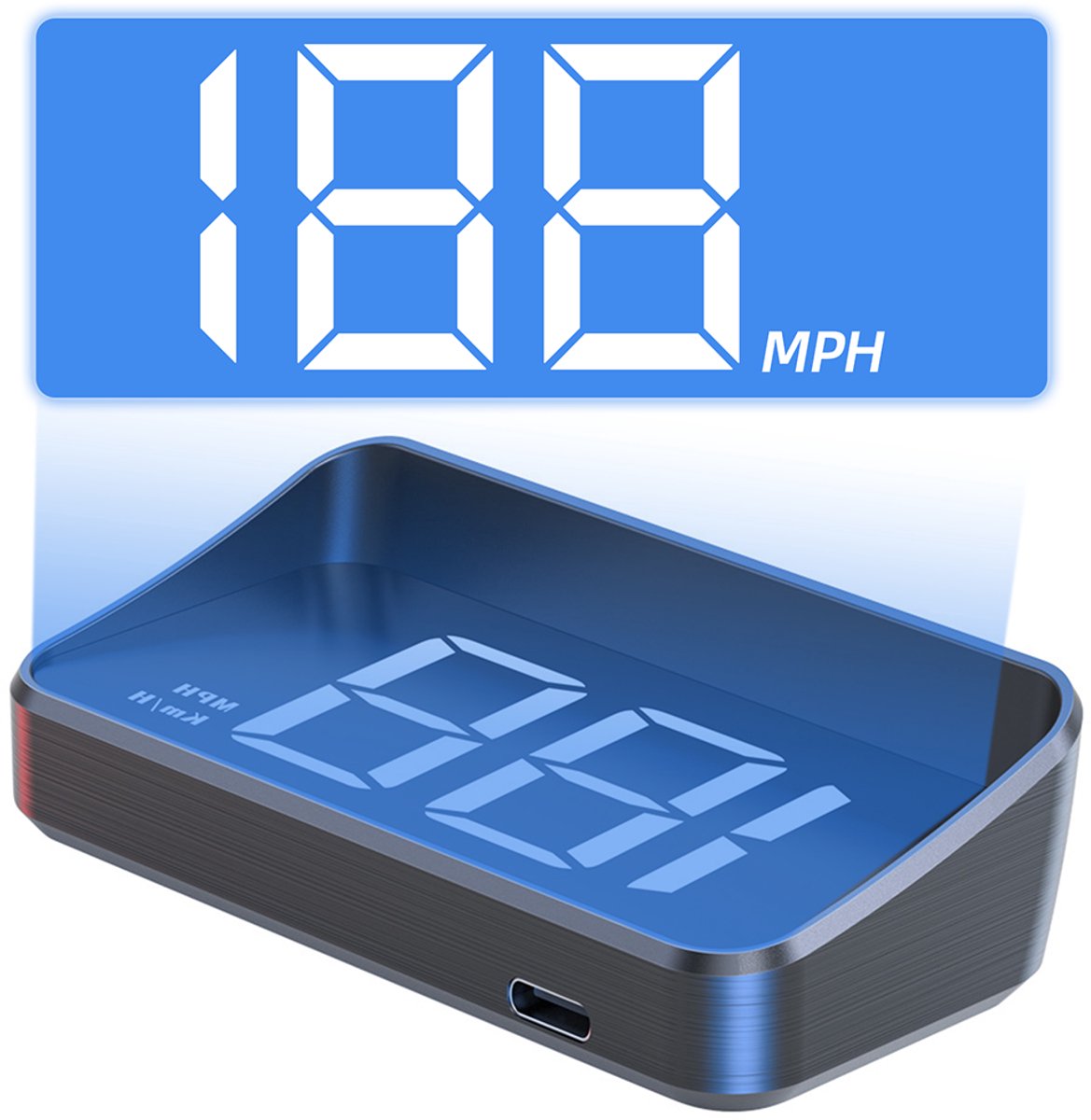HUD Head-Up Display - GPS - Automatische Lichtgevoeligheid - Universeel