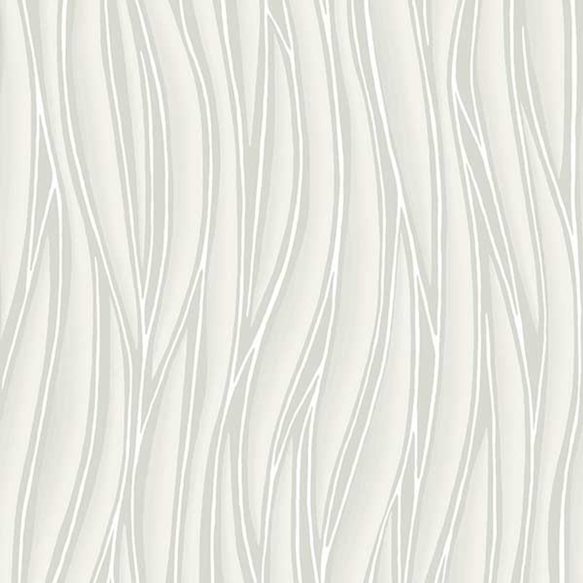 Flügger Fiona Vliesbehang 570528 - Six Senses - Soundless - Wit - 53cm x 10.05m