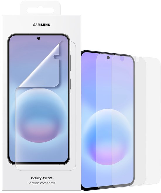 Samsung Galaxy A57 screenprotector krasbestendig antireflectie helder scherm bescherming op maat