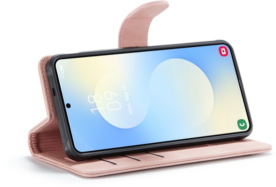 Coque Oppo A54S Pink Pâle - Casemania 2 in 1 Magnetic Book Case