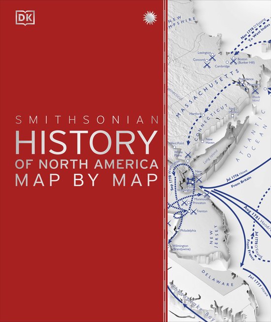 DK History Map by Map- History of North America Map by Map - cover
