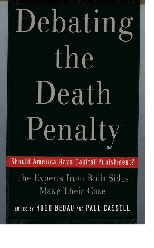 Debating the Death Penalty - cover