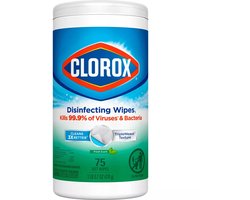 Clorox Fresh Scent - Schoonmaakdoekjes - 75 stuks, geur