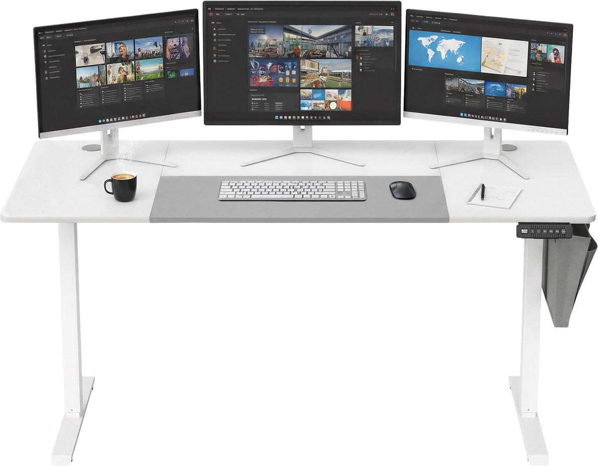 SONGMICS - Zit Sta Bureau - Verstelbaar thumbnail 2