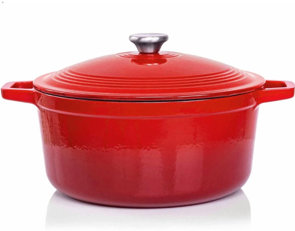 MKSS® Gietijzeren Braadpan - Braadpan - Voor Alle Warmtebronnen