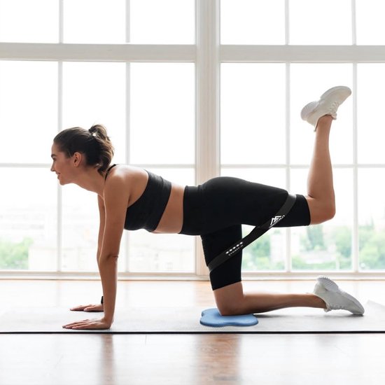 Yoga Kniekussen Set van 2 - Antislip Yoga Mat Ondersteuning Kussen voor Knieën, Handen en Ellebogen - Lichtgewicht en Comfortabel - 20 x 20 cm — afbeelding 5