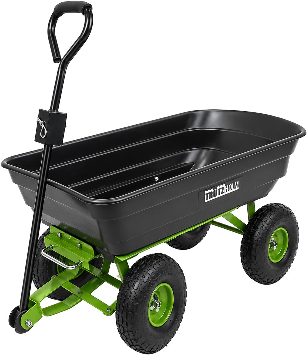 Gartenwagen kippbar 300 kg Handwagen Kippwagen Transportwagen Transportkarre